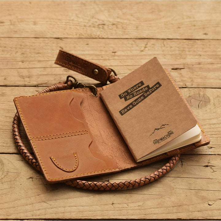 Trip Machine Explorer Wallet Tan