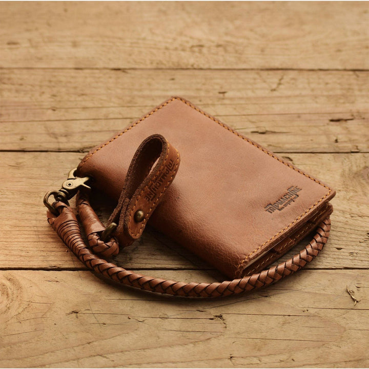 Trip Machine Explorer Wallet Tan