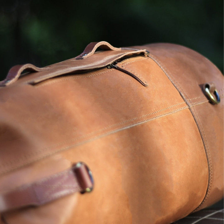 Trip Machine Military Duffel Tan