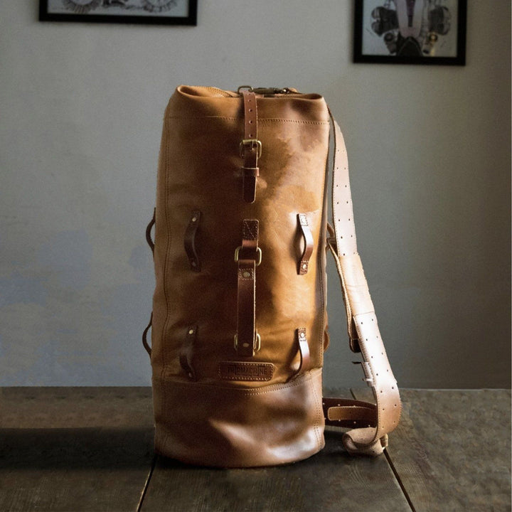 Trip Machine Military Duffel Tan