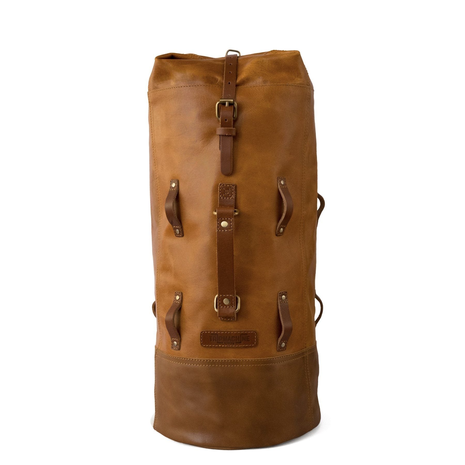 Trip Machine Military Duffel Tan Bad and Bold Biker s finest