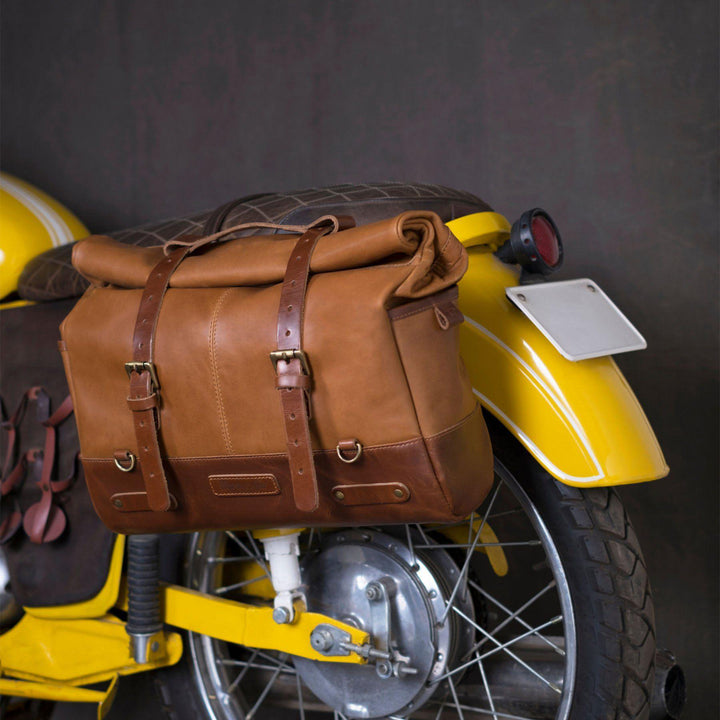 Trip Machine Saddlebag Outlaw Tan