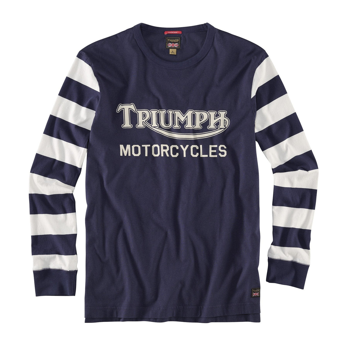 Triumph Motorcycles Langarmshirt Ignition Coil Blue