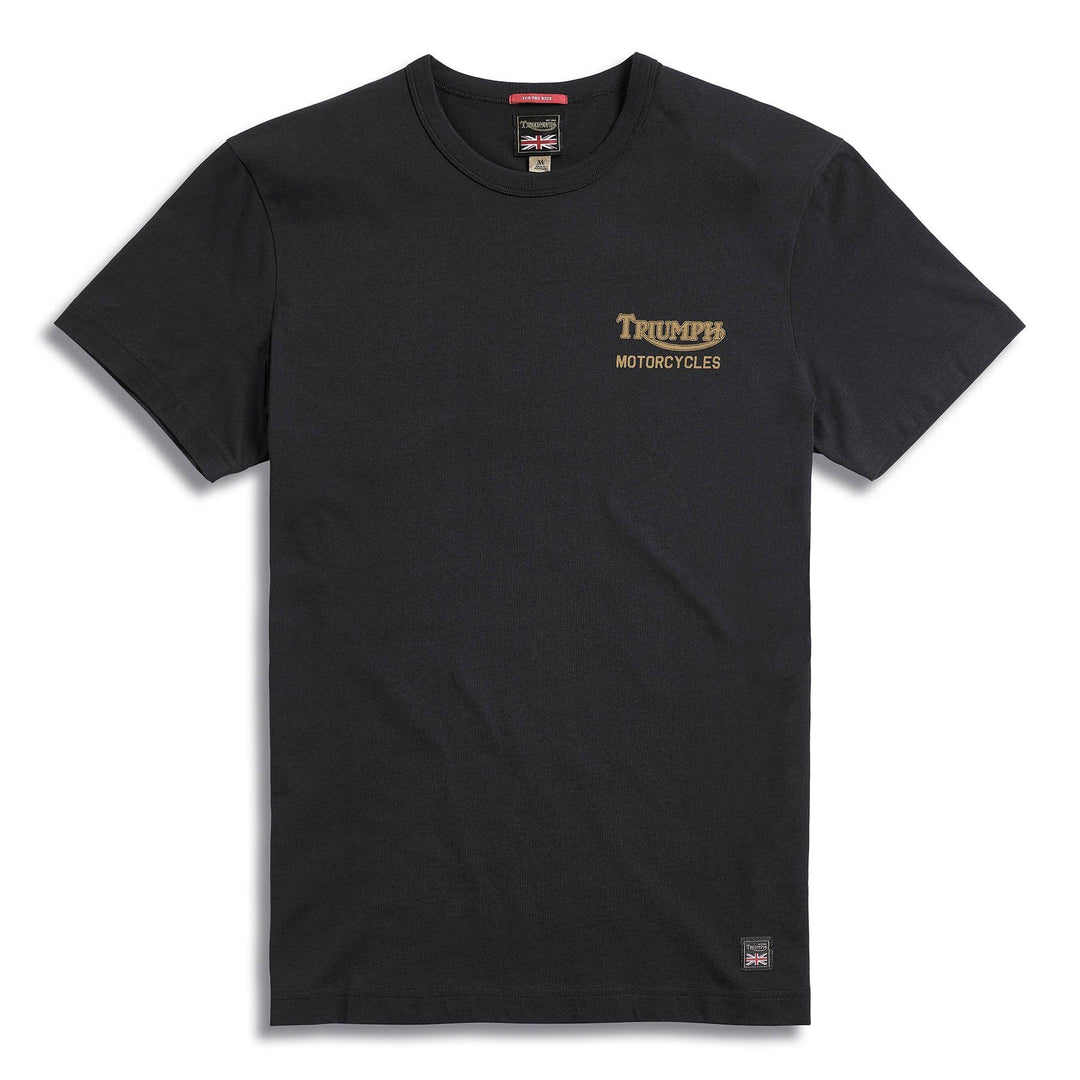 Triumph Motorcycles T-Shirt Adcote Black