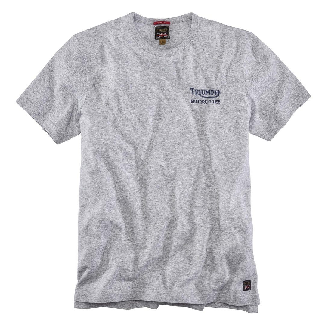 Triumph Motorcycles T-Shirt Adcote Grey