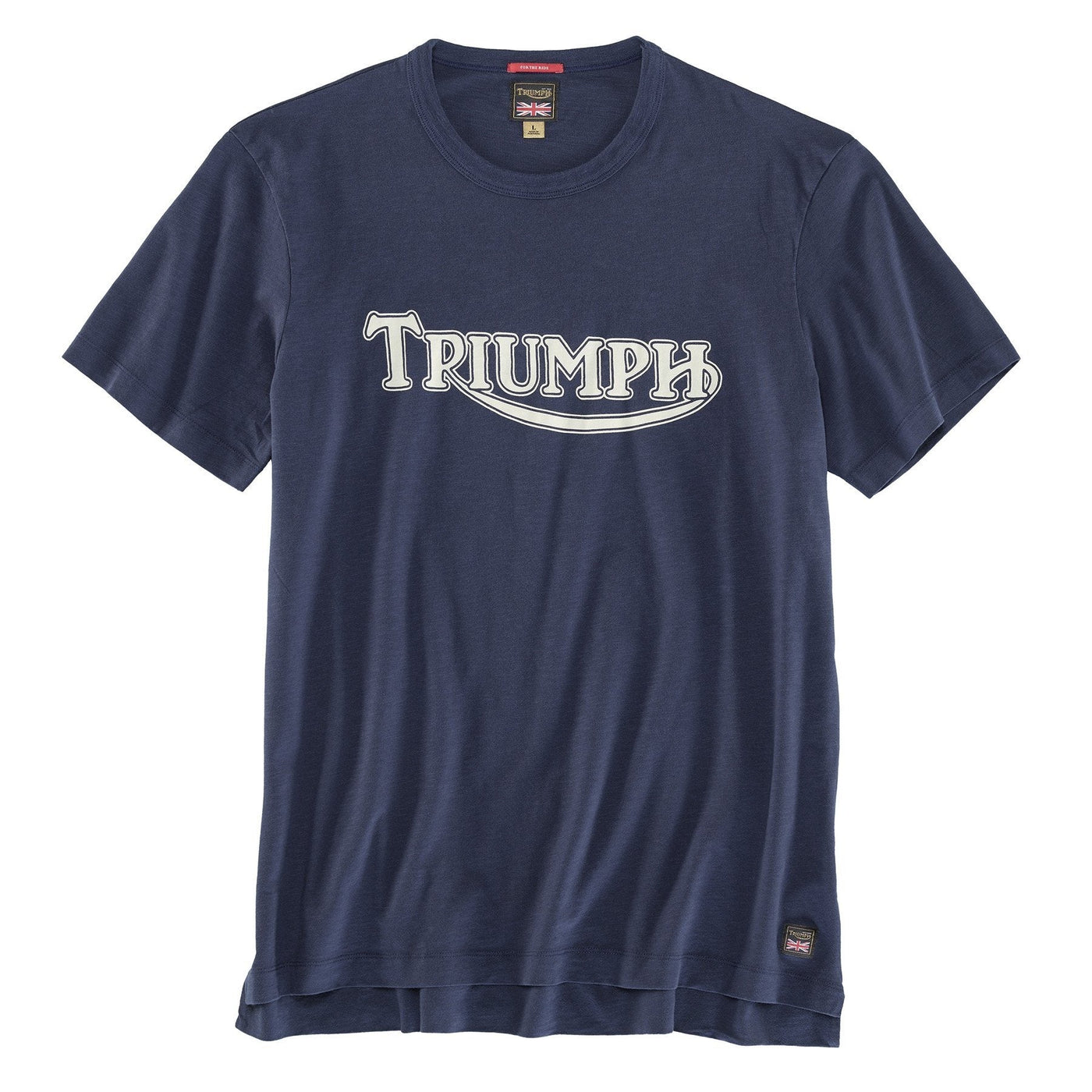 Triumph Motorcycles T-Shirt Fork Seal Blue