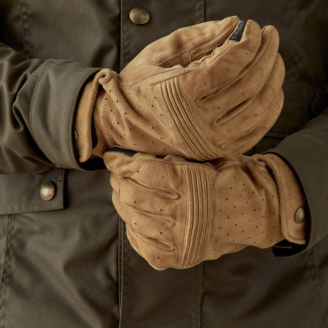 Belstaff Motorcycle Handschuhe Montgomery Sand Belstaff Motorcycle 