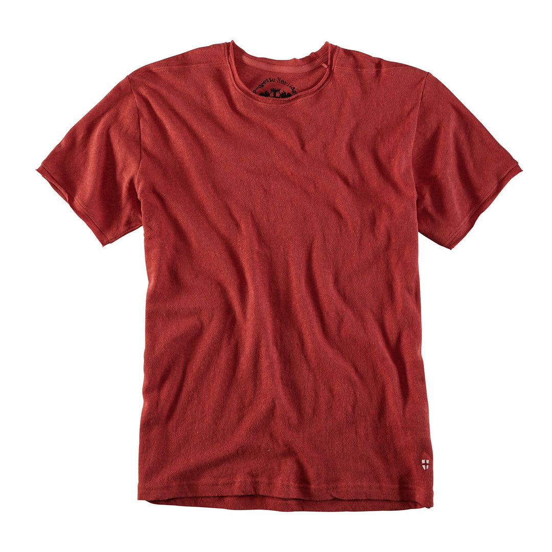 Blue de Gênes T-Shirt Lino Red Blue de Gênes 