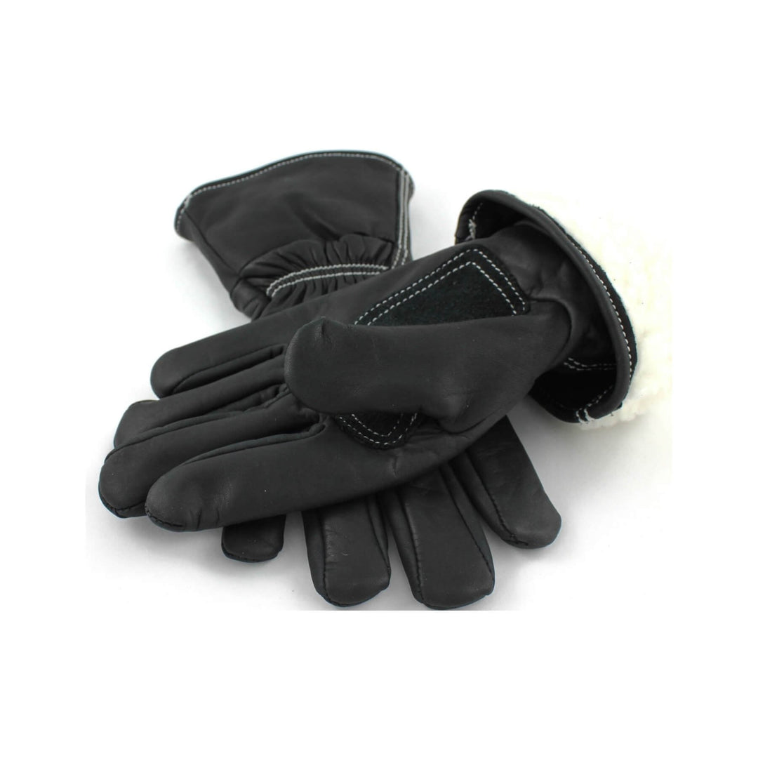 Kytone Leder-Handschuhe gefüttert schwarz Kytone 