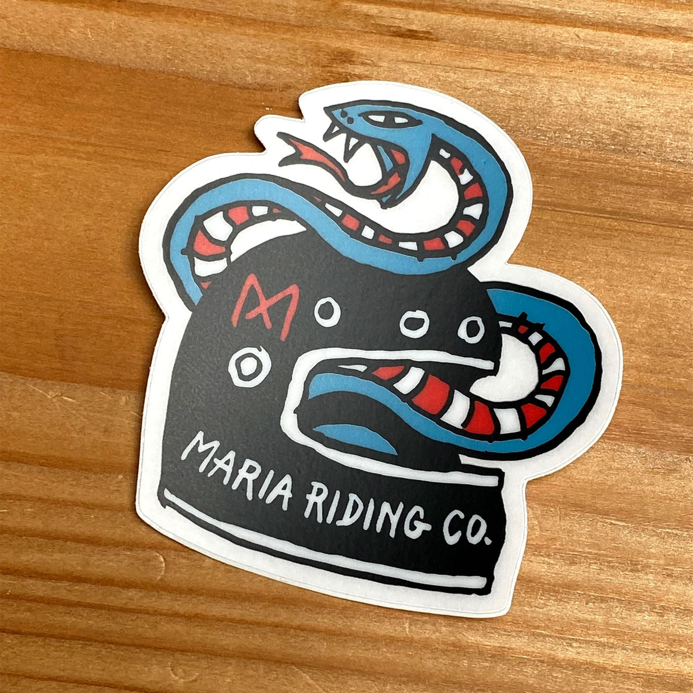 Maria Riding Company Sticker Pack Blue Maria Riding Company 