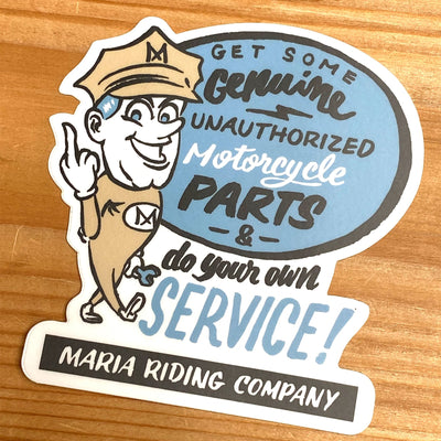 Maria Riding Company Sticker Pack Blue Maria Riding Company 
