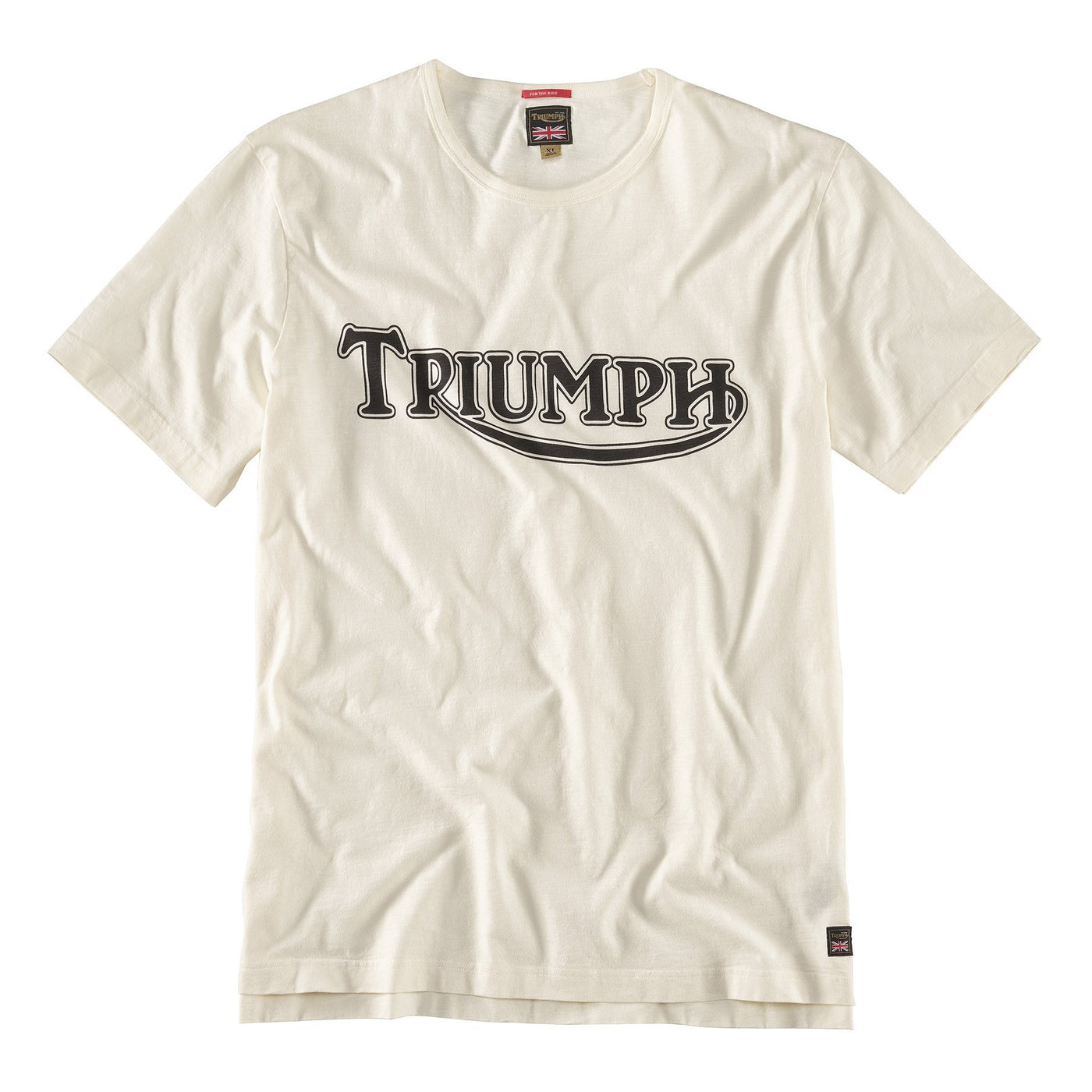 Triumph Motorcycles T-Shirt Fork Seal Beige Triumph Motorcycles 